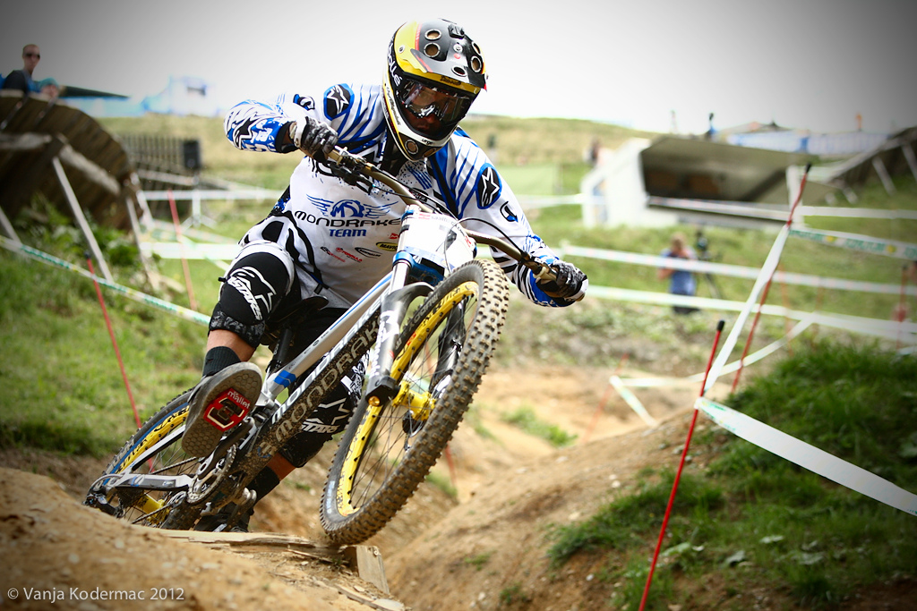 Damien Spagnolo showed last year in Champery, that he can handle the pressure of World champs!