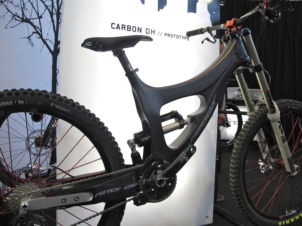 Morpheus carbon downhill bike prototype