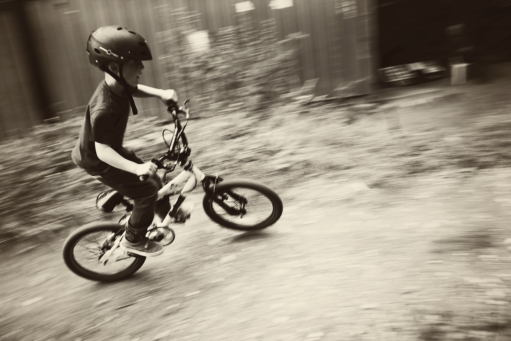 A typical open access session at Dumbleton Park.