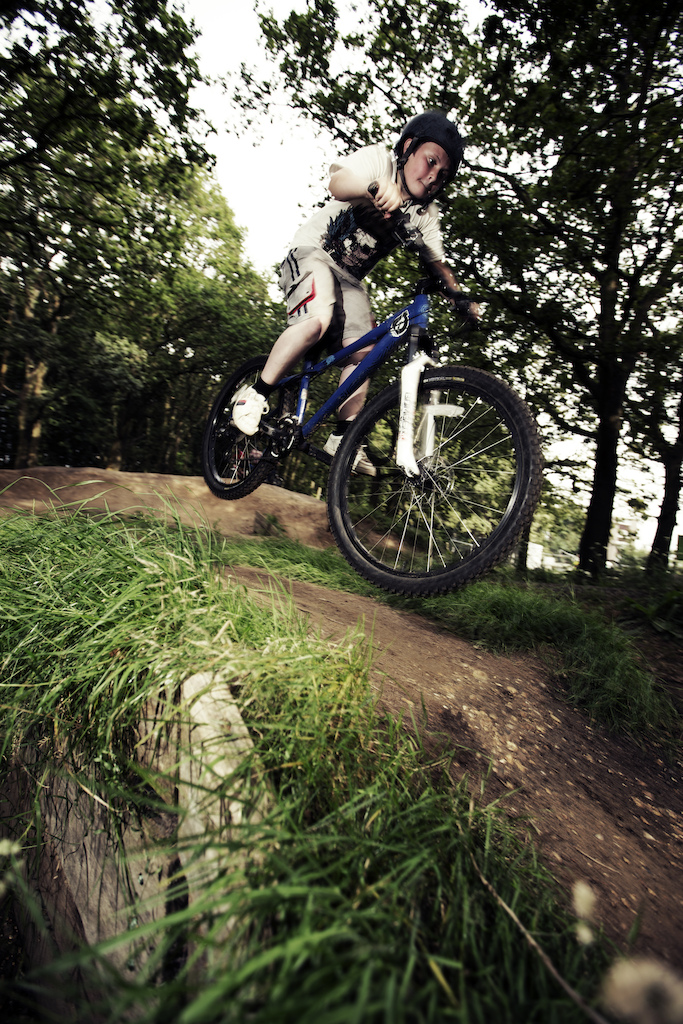 A typical open access session at Dumbleton Park.