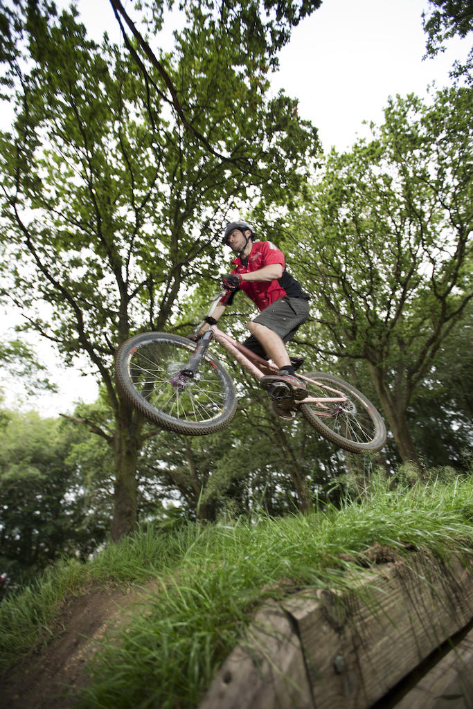 A typical open access session at Dumbleton Park.