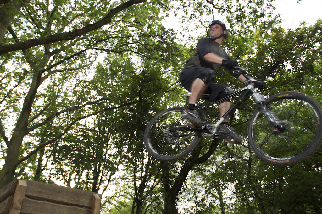 A typical open access session at Dumbleton Park.