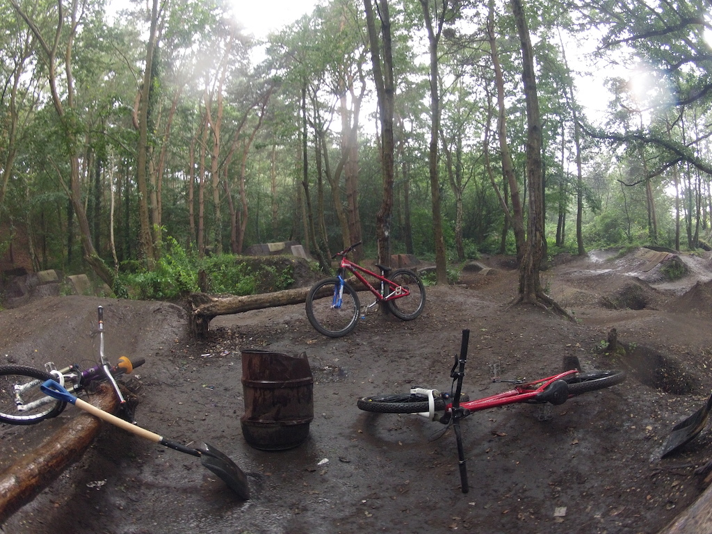 because of the rapid rise of english rain the sesh ended up to early