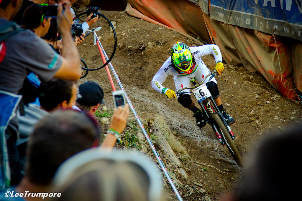 5th place, and 3.5 seconds back on a track not well suited to his style of riding.