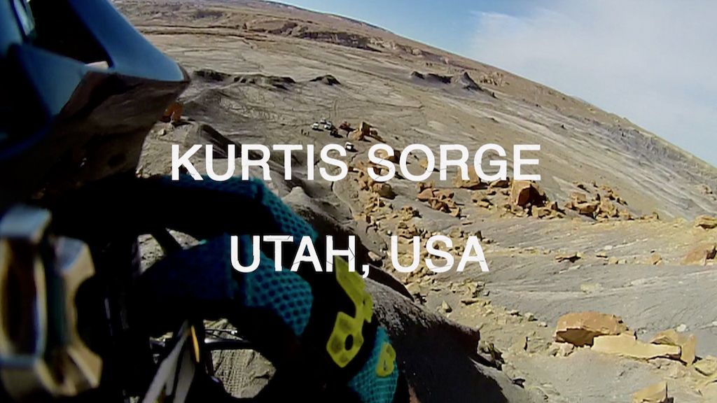 Screen shot from Kurt Sorge filming for 'Where The Trail Ends' in Utah with Freeride Entertainment
