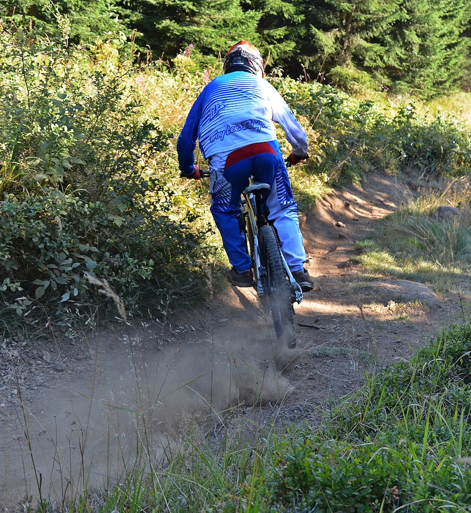 Riding the DH-Track at Braunlage
