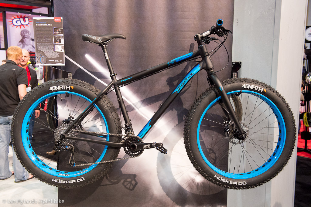 Fat Bikes seem to be all the rage this year, and a number of companies seem to be making them. This one is from Salsa.