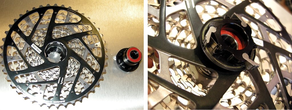 installing sram cassette