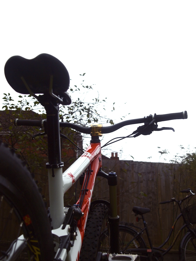 New Mythic (Banshee) Rampant build, still a few bits to sort, borrowed saddle/seat post but who cares, it's a beast!
