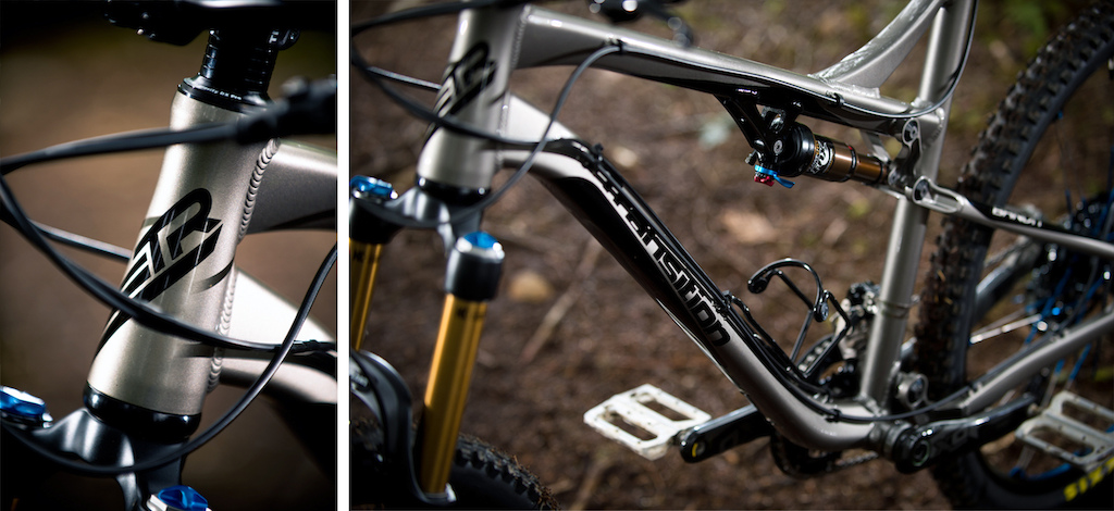Integration is a running theme with the Aurum.  Fork bump stops, clean hardware, and seat post binder show the forethought Norco has put into their new DH sled.
