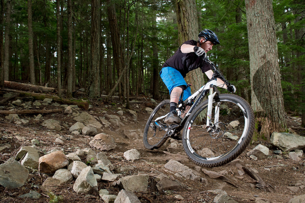 Rockshox suspension testing at Whistler with Mike Levy and Brad Walton