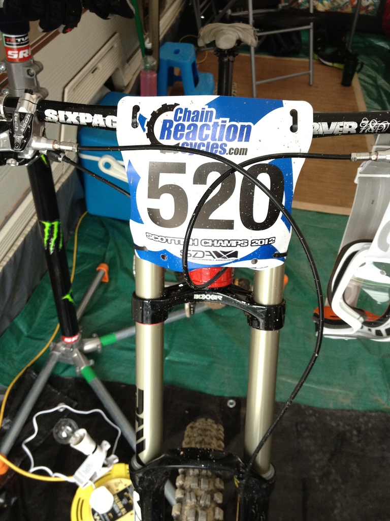 my number plate 520 from the scottish champs 2012