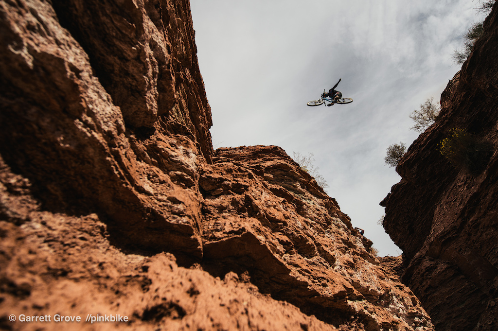 Shooting the Redbull Rampage mountain biking event for 2012.