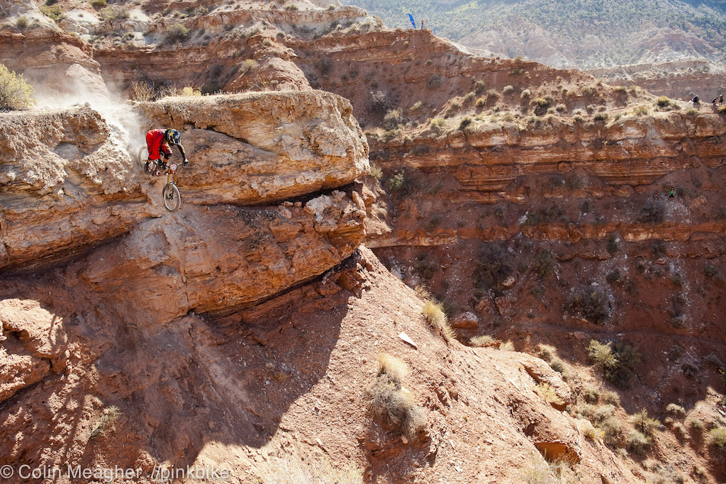 Cam McCaul may have the Canyon Gap on his radar, too; but his line into the Gap, like Cam Zink's, is big and technical.