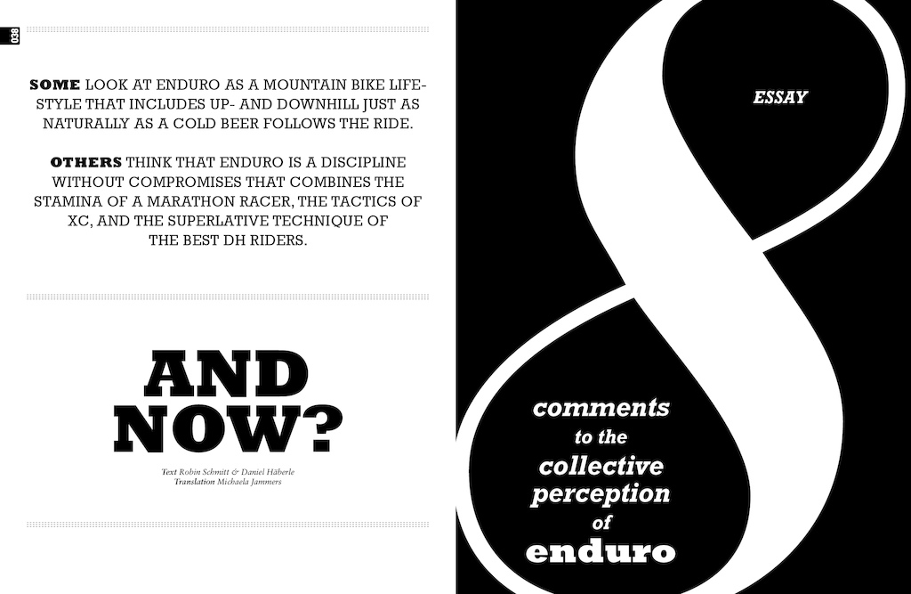 WWW.ENDURO-MTB.COM
Enduro Mountainbike Magazine is a free digital magazine that comes out 6 times per year with great editorial content, amazing pictures &amp; the most aesthetic design.