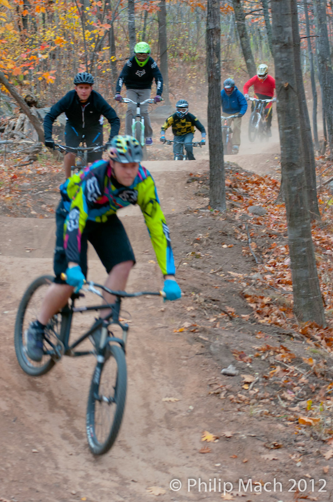 New trail at Spirit Mtn.
