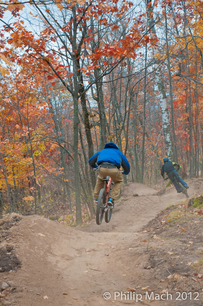 New trail at Spirit Mtn.
