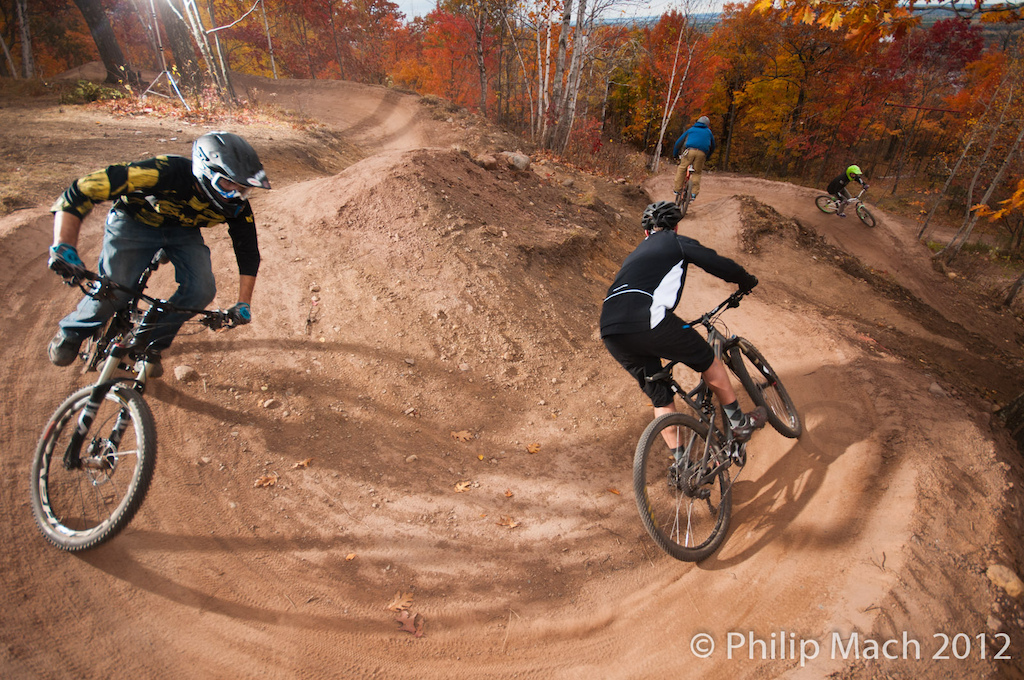New trail at Spirit Mtn.