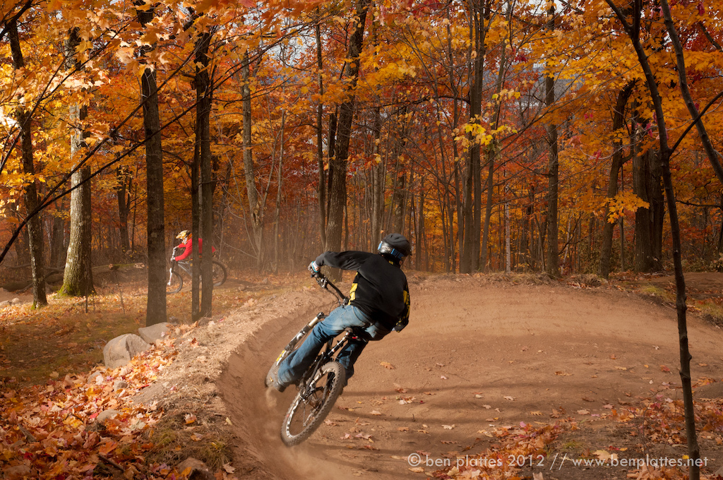 New trail at Spirit Mtn.