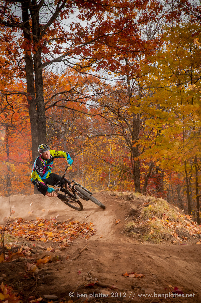 New trail at Spirit Mtn.