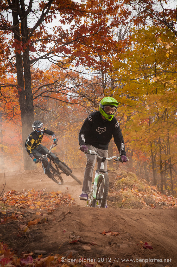 New trail at Spirit Mtn.