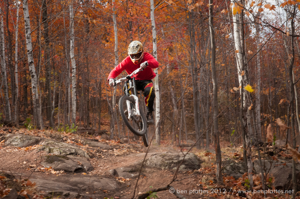 New trail at Spirit Mtn.