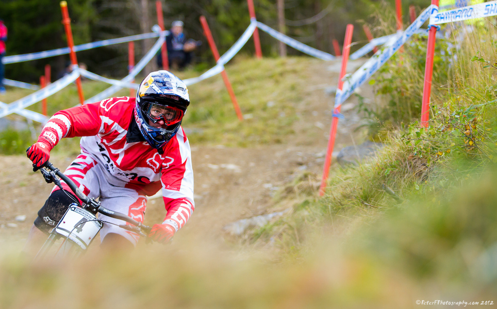 first win for Steve Smith at WC Hafjell (Norway)
www.peterfphotography.com