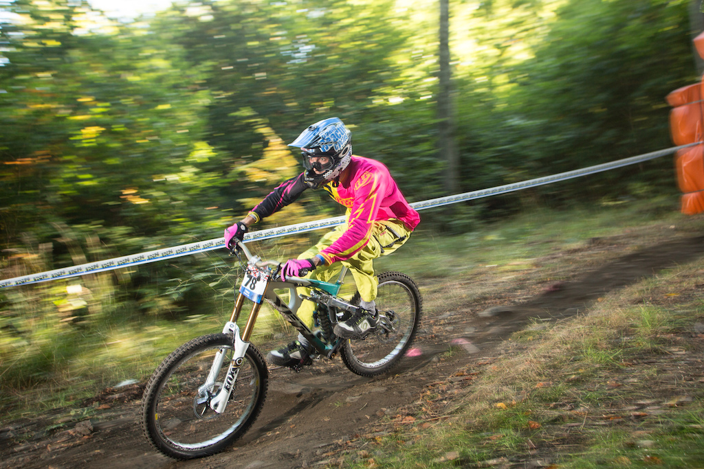 Me riding the thale DH track