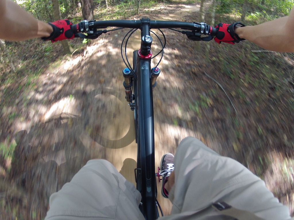 Testing out the GoPro. Need to work on the angle for my next ride.