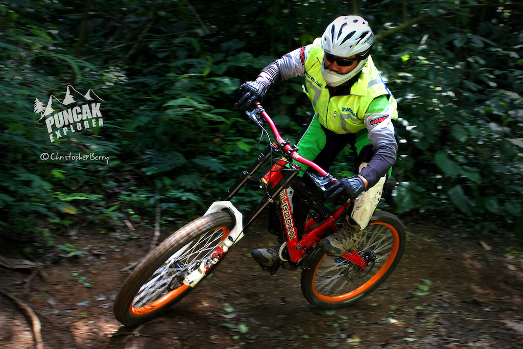 One of the best mountain biking trails in Indonesia