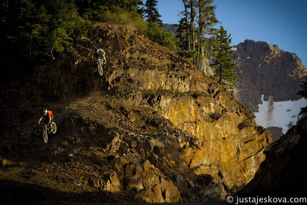 Evening light on shale master. The guys killed it!