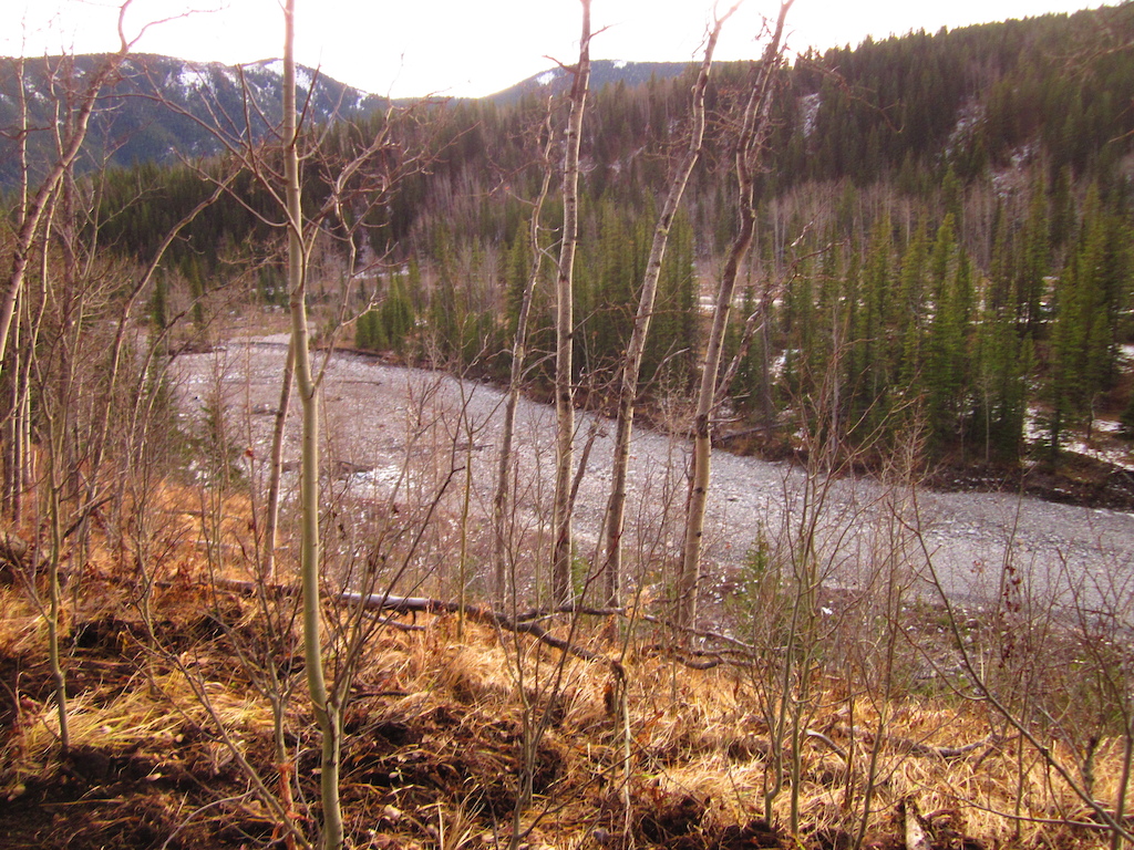 View towards Ing's mine and canyon creek
Nov. 4