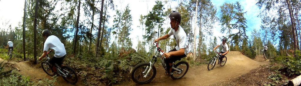 A video stitch panorama from my GoPro on mullet