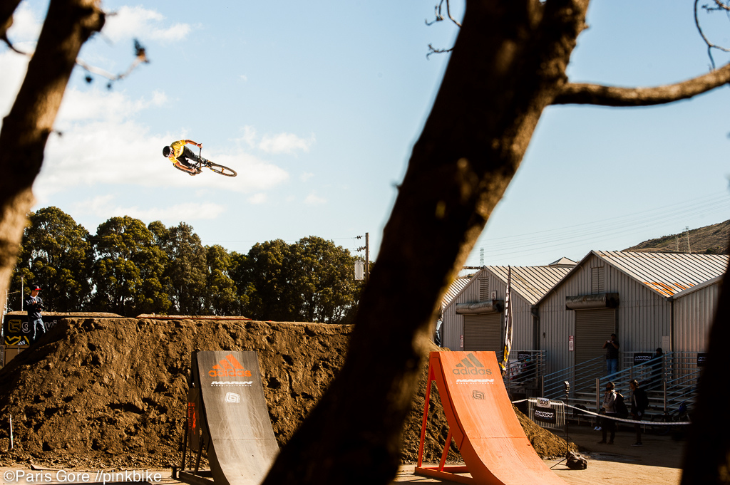 Casey Groves putting down the biggest 360's of the entire weekend.