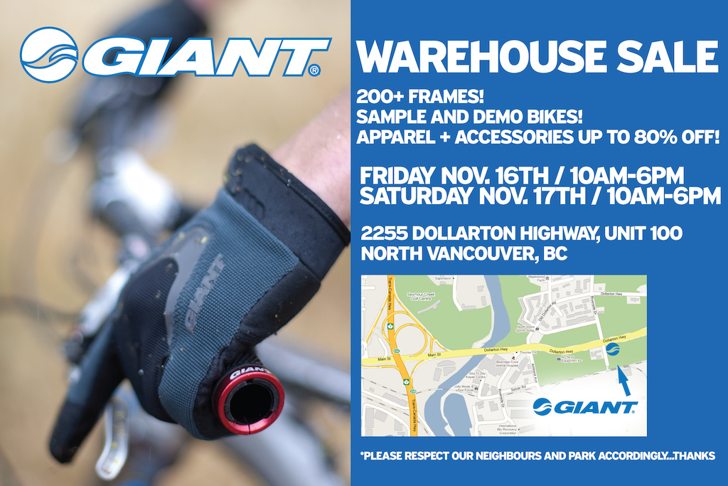2012 Giant warehouse sale