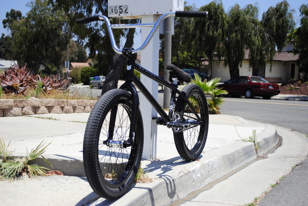 Lucy with new sprocket, and wheels