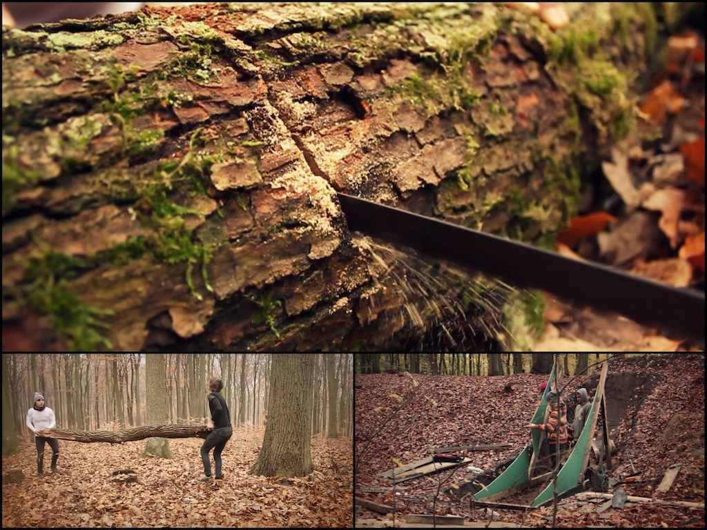 Making Trail's for Oskar Macuk Birthday Trail Jam - 25.11.2012 !