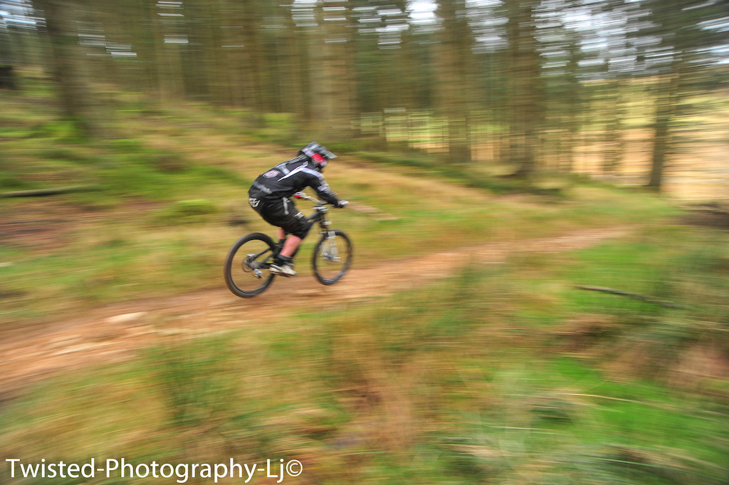 Dave doing about 45mph here.