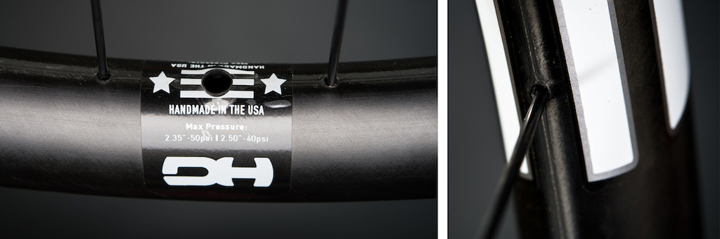  Handmade in USA is only part of the cost of these rims. ENVE's research and development has led to a rim that they say is unsurpassed by any other material in wheel stiffness, dent and flat-spot resilience, and damping characteristics.