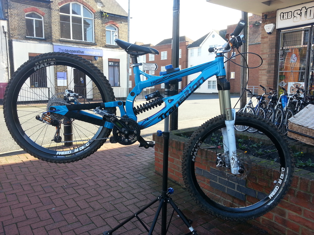 Cleanish bike after checksands this morning