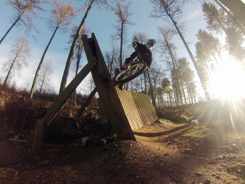 Sunburst wall ride with Rens.