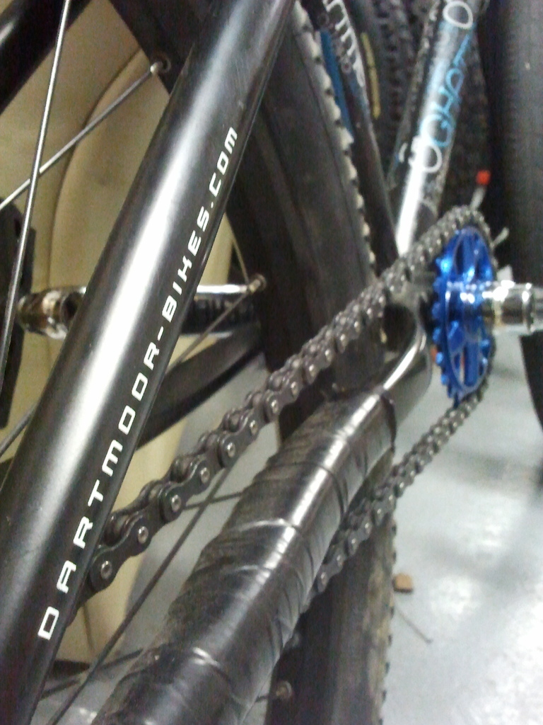 Just fitted my new sprocket - cult OS spline drive 25t. I believe i'm first in the uk to own one :)