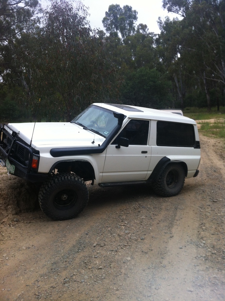 Tuckin Dat rear wheel dere.