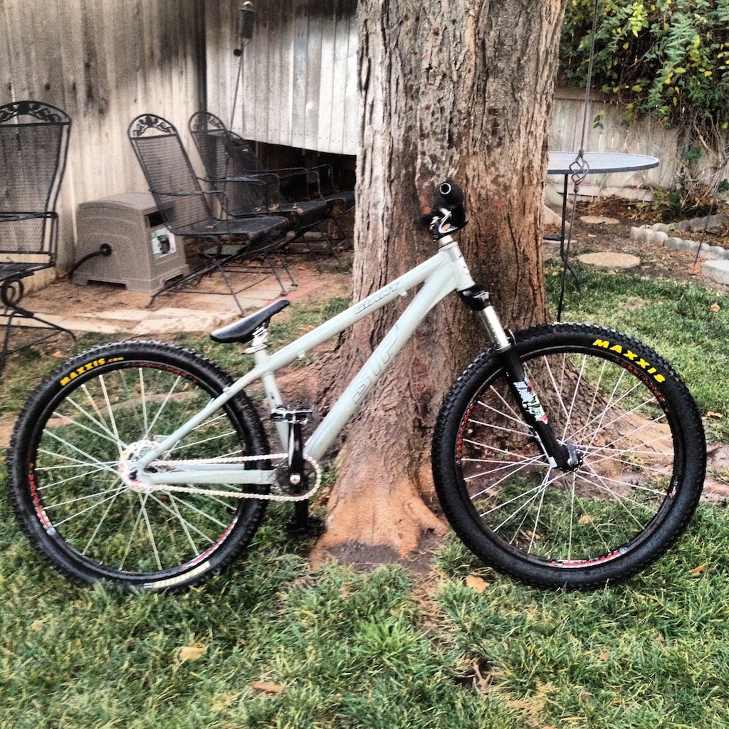 I got new bars forks 3 piece cranks and tires