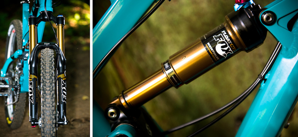  Switch Technology promises the best of uphill and downhill performance with an eccentric link that switches direction. Seem complicated? It isn't. Fox Float CTD air shocks front and rear offer a range of compression settings for those who want a firmer pedaling platform for longer climbs.