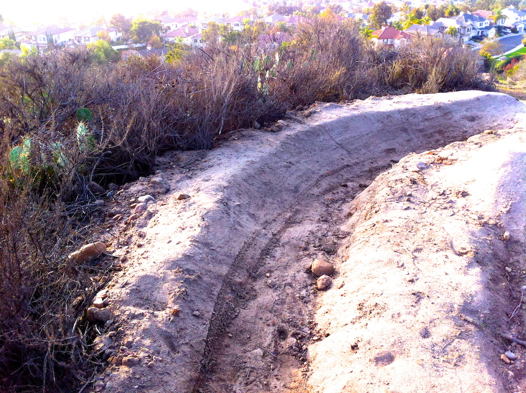 Funnest berm ive ever made. you haul around it