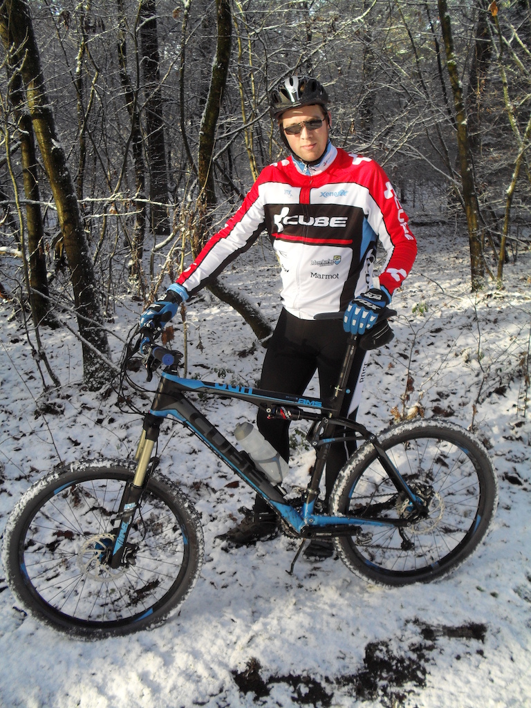 riding in the snow