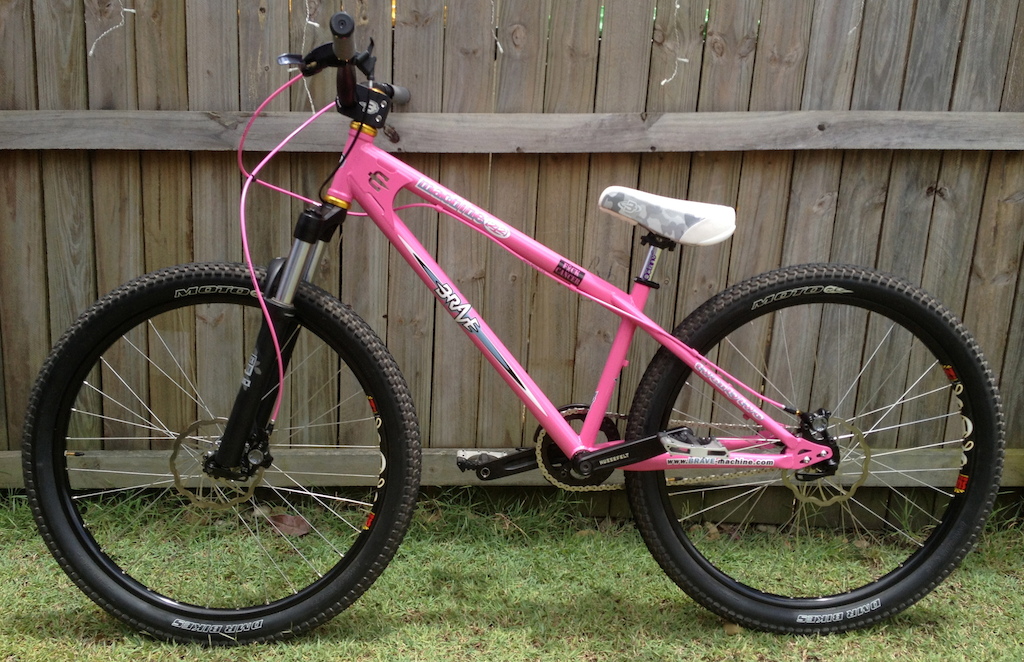 shorten rear brakeline and sweet, thinking maybe bigger discs