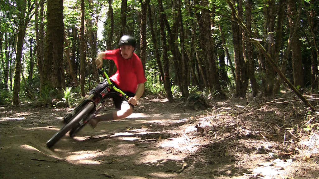 Smackin' a berm
