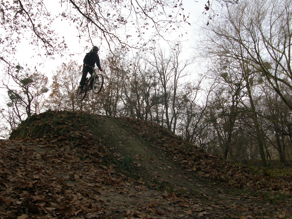 last jumps before snowfall